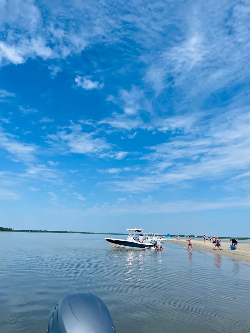 Sandbar Beach Boat Tour