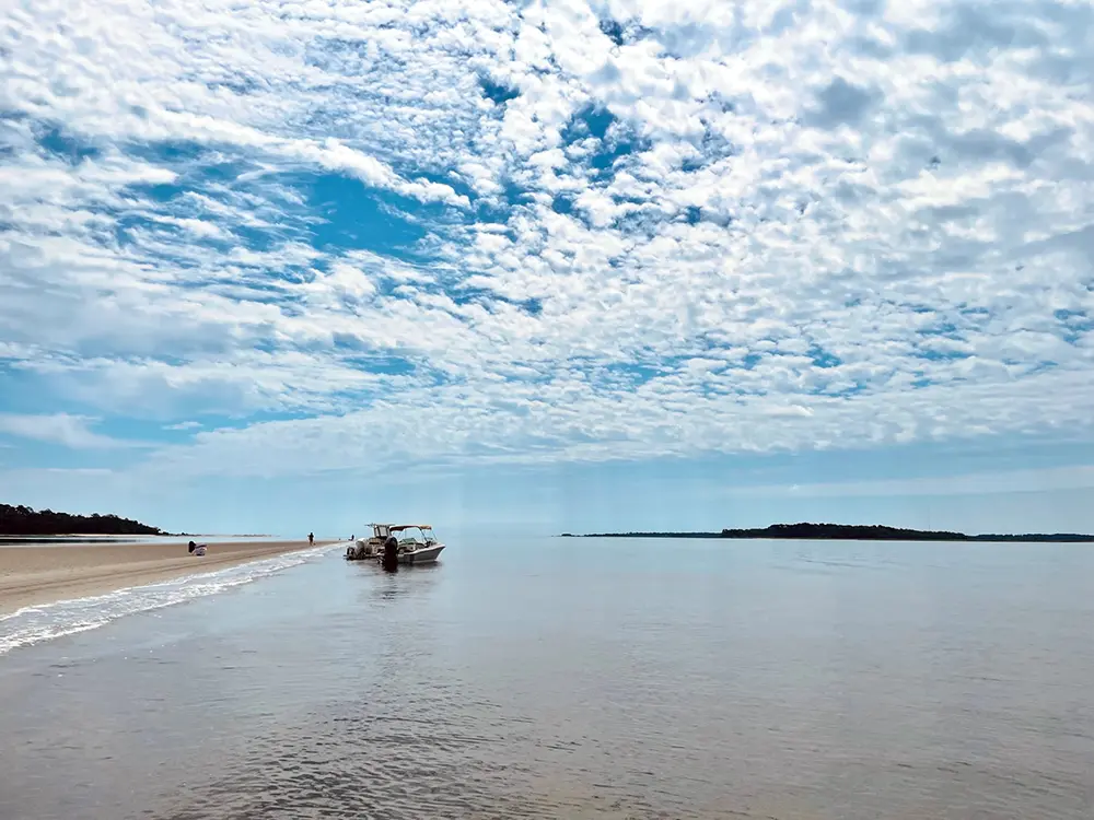 Sandbar Beach Boat Tour